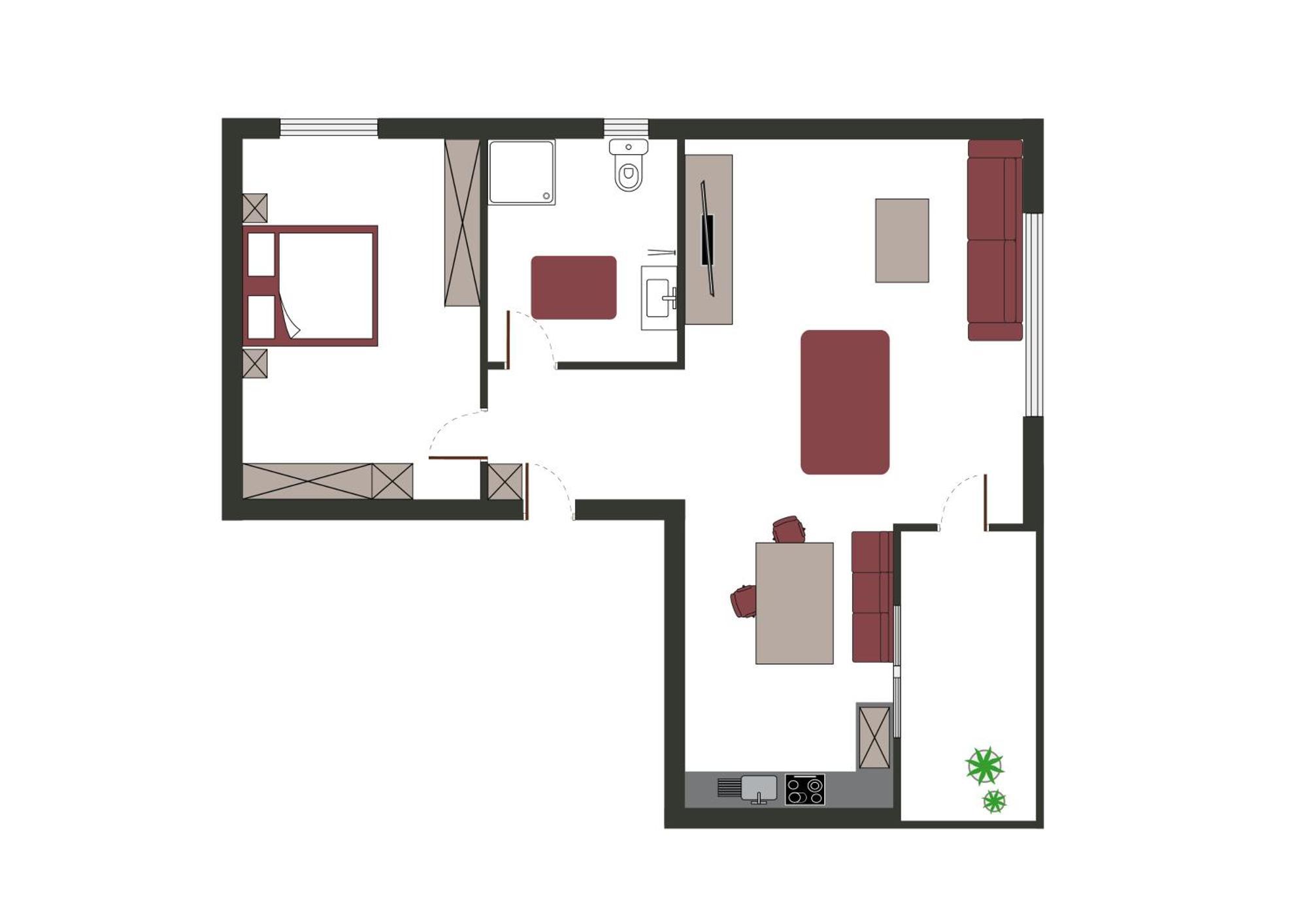 Sportpension Rubin Apartmán Sölden